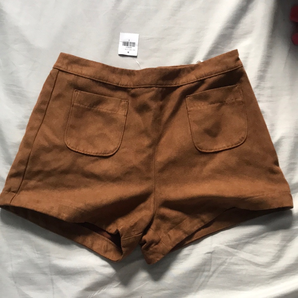 Faux Suede Hollister Shorts